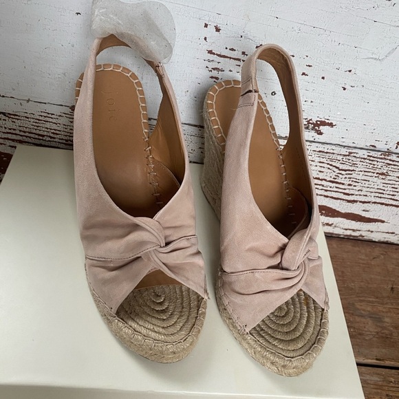Joie Pink Suede Kaili Wedge - Picture 15 of 15